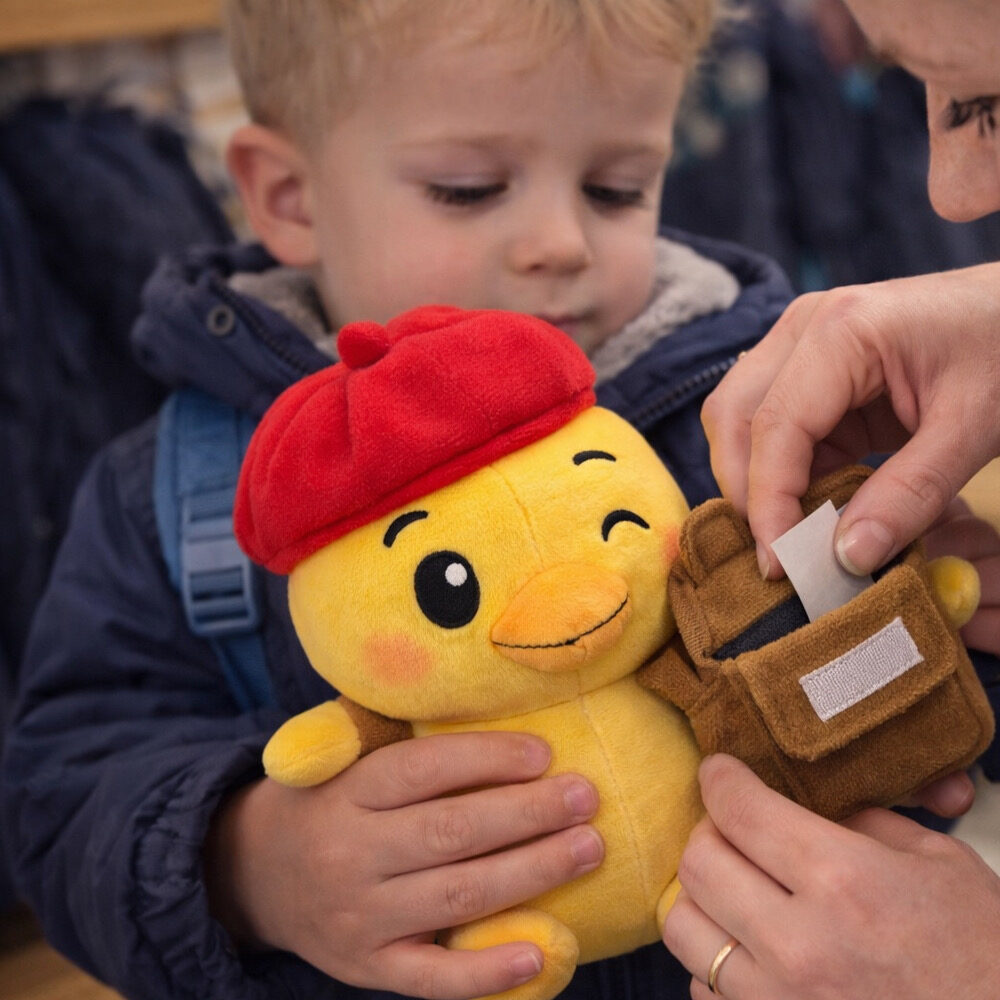 Der kleine Rucksack macht den Unterschied.